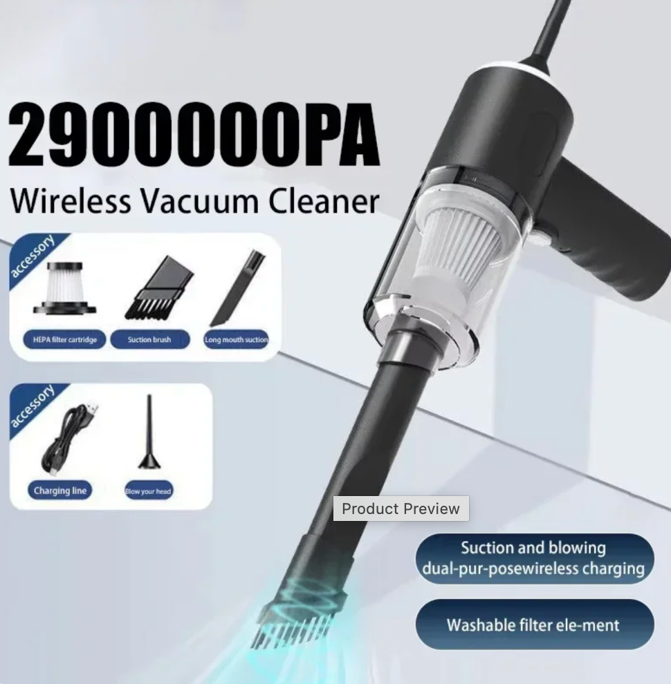 Wireless Mighty mini vacuum cleaner