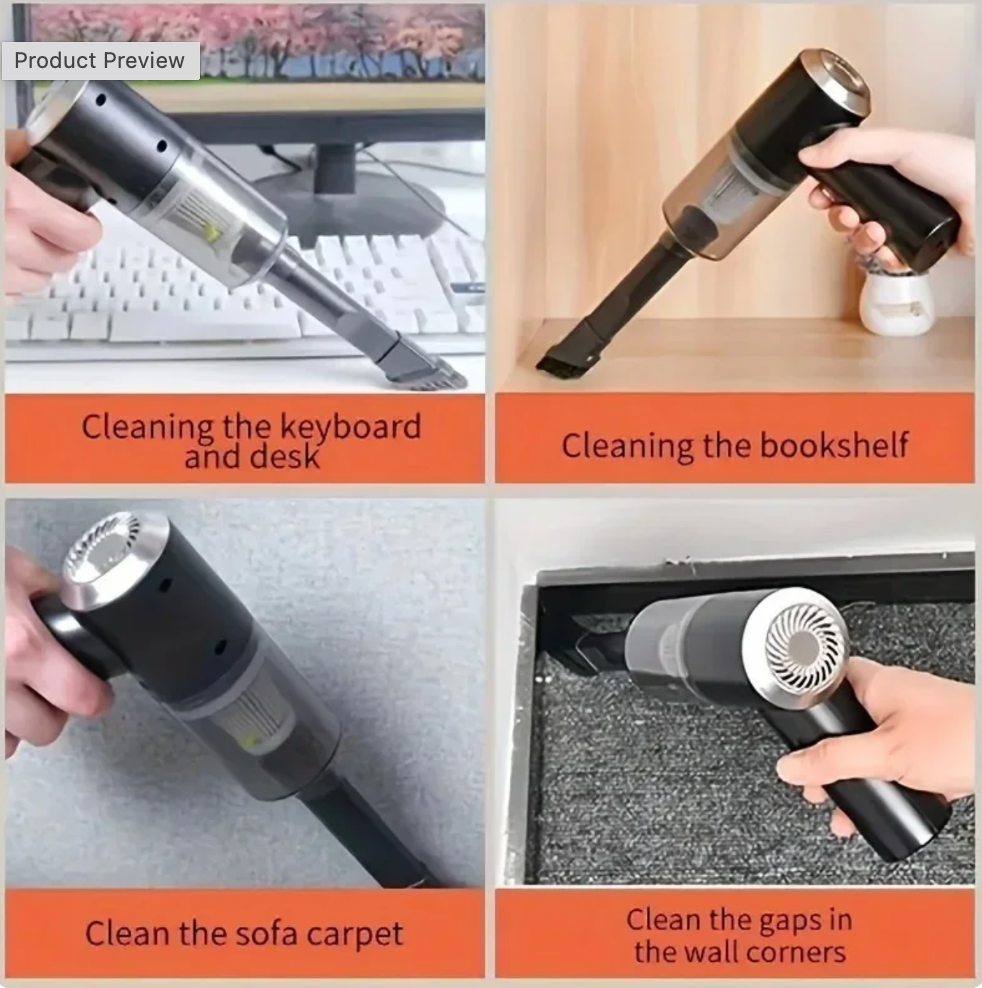 Wireless Mighty mini vacuum cleaner