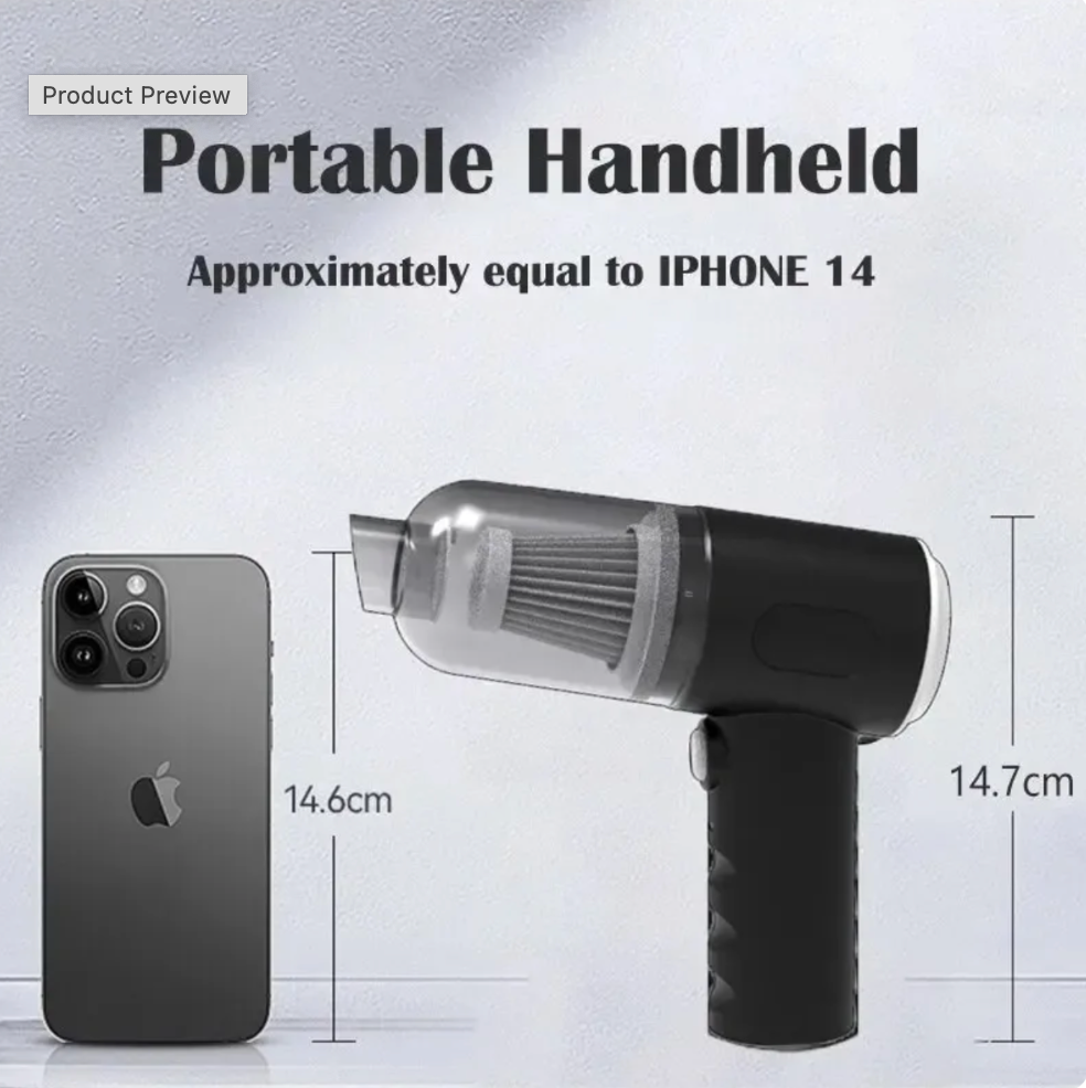 Wireless Mighty mini vacuum cleaner